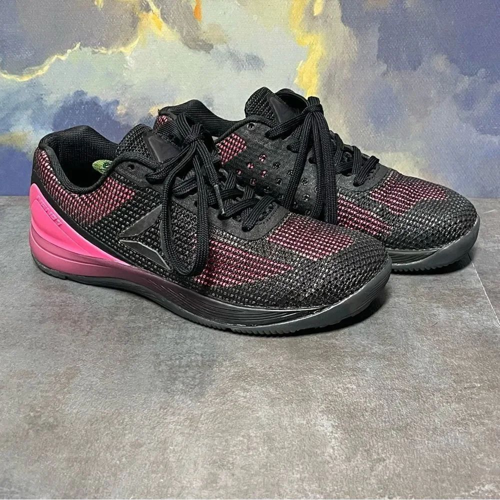 Reebok Crossfit Nano 7 Women's Black/PinkāTraining Shoes Size 6.5